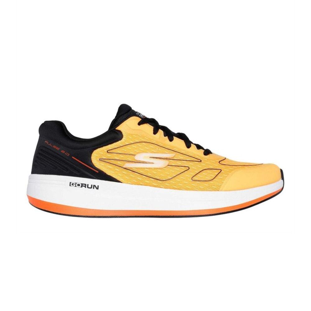 Skechers Mens Go Run Pulse Sneakers / Orange